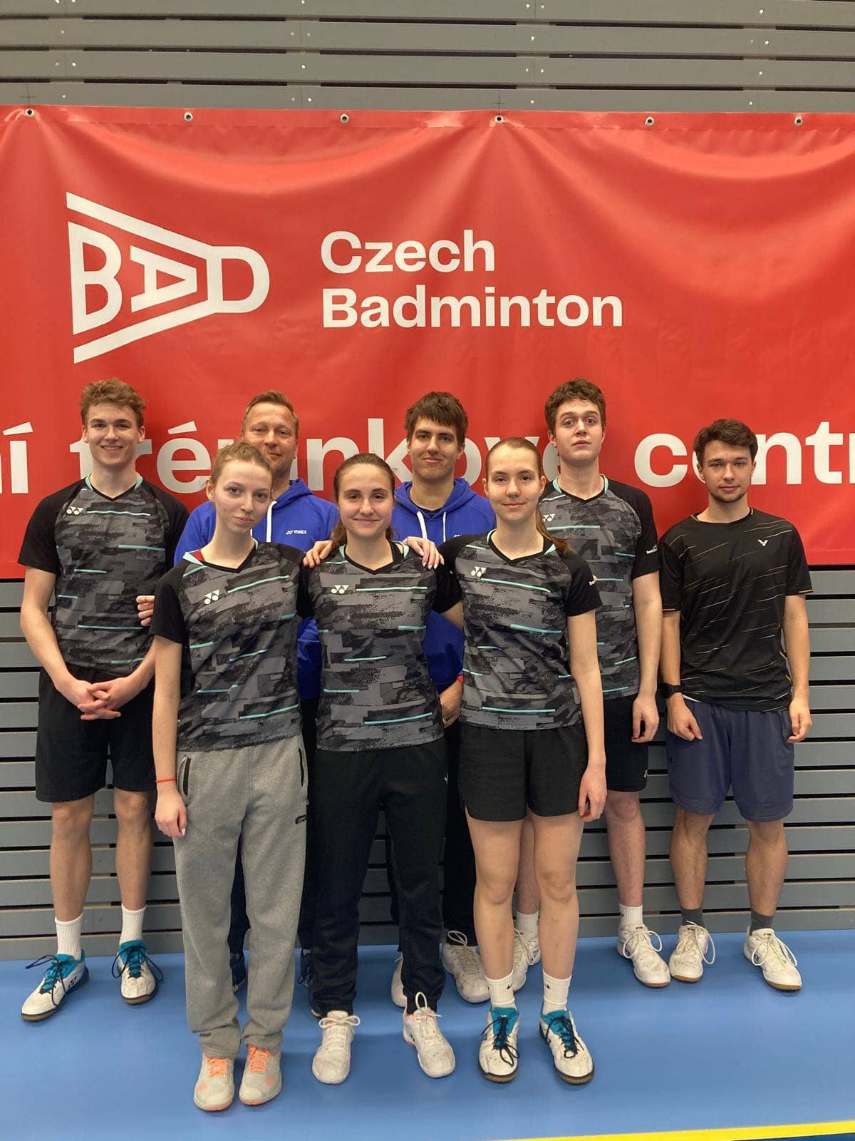 Fotka klubu MTAC Praha z MČR klubů U19 2025